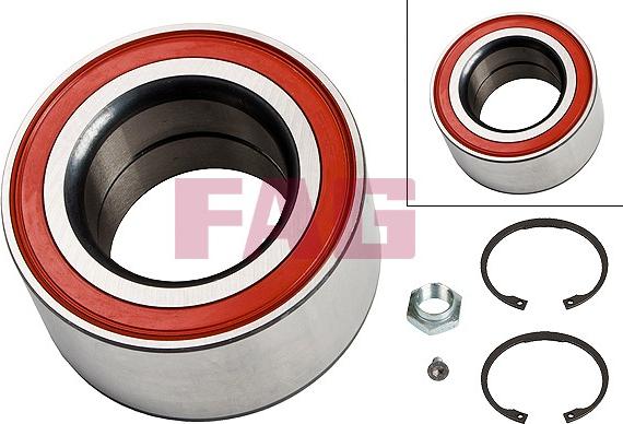 FAG 713 6107 30 - Bearing Kit, wheel hub onlydrive.pro