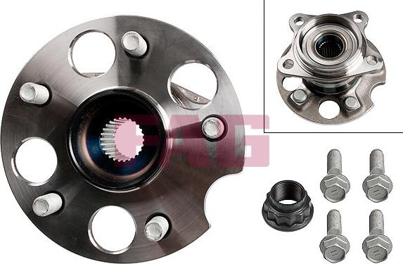 FAG 713 6189 40 - Bearing Kit, wheel hub onlydrive.pro