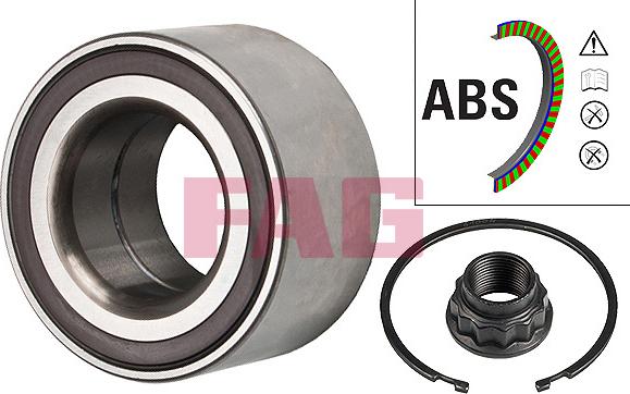 FAG 713 6189 10 - Bearing Kit, wheel hub onlydrive.pro