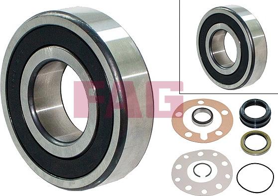 FAG 713 6184 40 - Bearing Kit, wheel hub onlydrive.pro