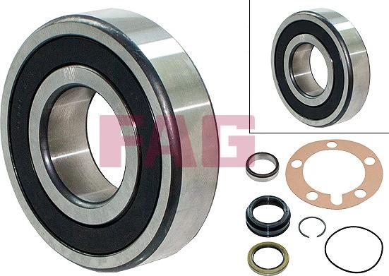 FAG 713 6184 00 - Bearing Kit, wheel hub onlydrive.pro