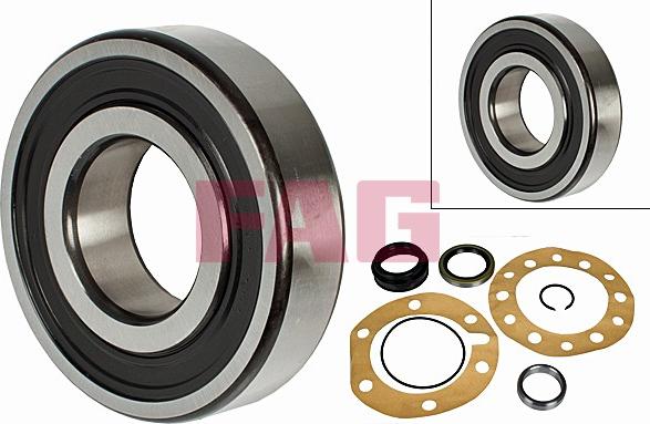 FAG 713 6186 50 - Bearing Kit, wheel hub onlydrive.pro