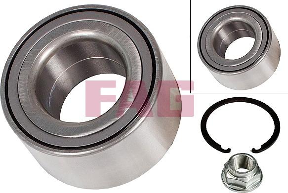 FAG 713 6186 60 - Bearing Kit, wheel hub onlydrive.pro