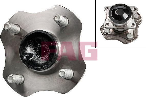 FAG 713 6186 70 - Bearing Kit, wheel hub onlydrive.pro