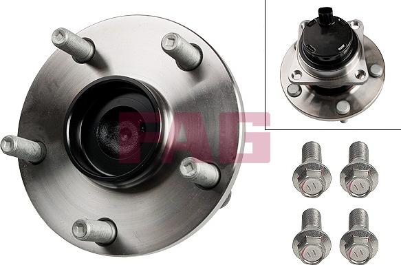 FAG 713 6188 50 - Bearing Kit, wheel hub onlydrive.pro