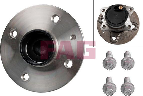 FAG 713 6188 70 - Bearing Kit, wheel hub onlydrive.pro