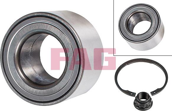 FAG 713 6187 80 - Bearing Kit, wheel hub onlydrive.pro