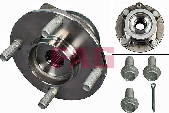 FAG 713 6139 80 - Bearing Kit, wheel hub onlydrive.pro