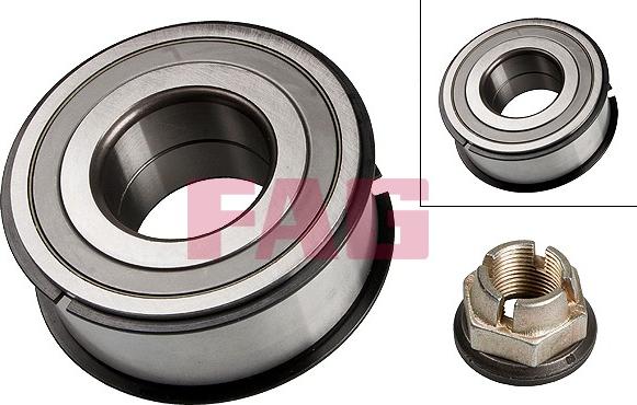 FAG 713 6300 50 - Bearing Kit, wheel hub onlydrive.pro