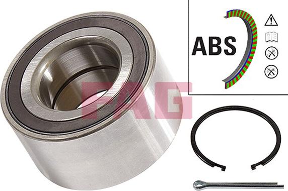 FAG 713 6330 60 - Bearing Kit, wheel hub onlydrive.pro