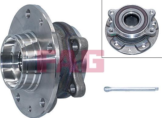 FAG 713 6331 80 - Bearing Kit, wheel hub onlydrive.pro