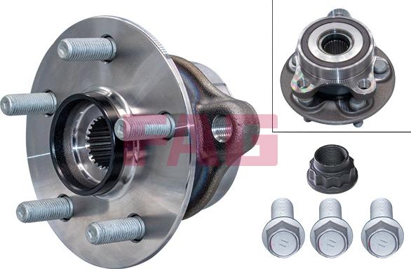 FAG 713 6215 20 - Bearing Kit, wheel hub onlydrive.pro