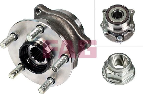 FAG 713 6222 10 - Bearing Kit, wheel hub onlydrive.pro