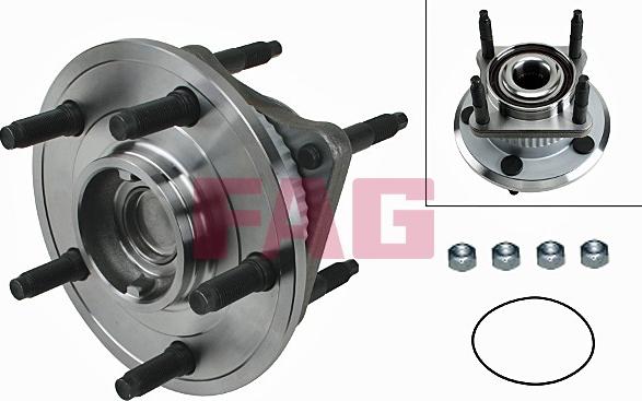 FAG 713 6704 00 - Bearing Kit, wheel hub onlydrive.pro