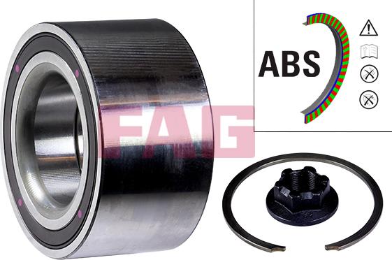 FAG 713670410 - Bearing Kit, wheel hub onlydrive.pro