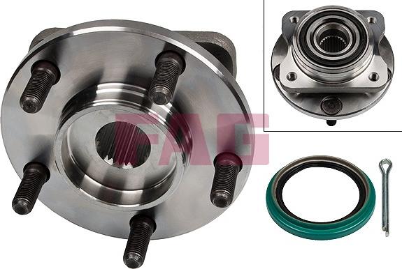 FAG 713 6700 20 - Bearing Kit, wheel hub onlydrive.pro