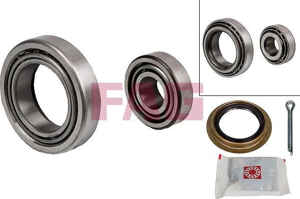 FAG 713 6702 00 - Bearing Kit, wheel hub onlydrive.pro