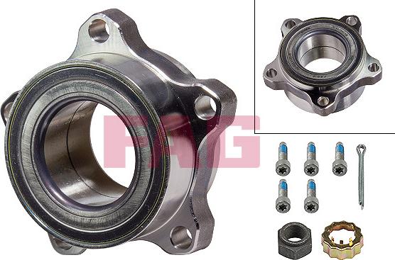 FAG 713 6789 10 - Bearing Kit, wheel hub onlydrive.pro