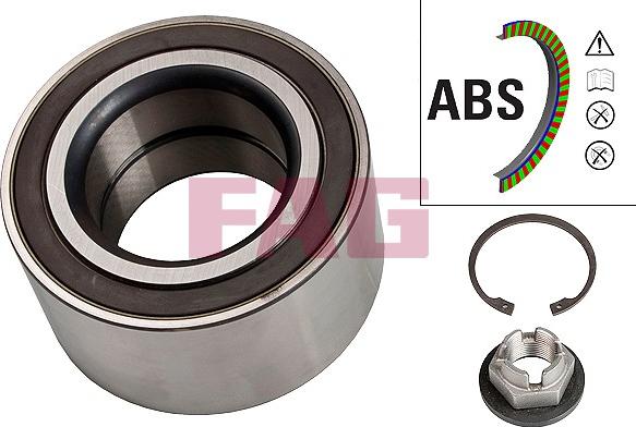 FAG 713 6789 70 - Bearing Kit, wheel hub onlydrive.pro