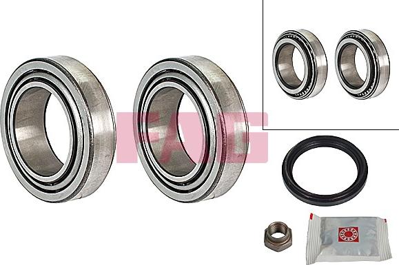 FAG 713 6780 60 - Bearing Kit, wheel hub onlydrive.pro