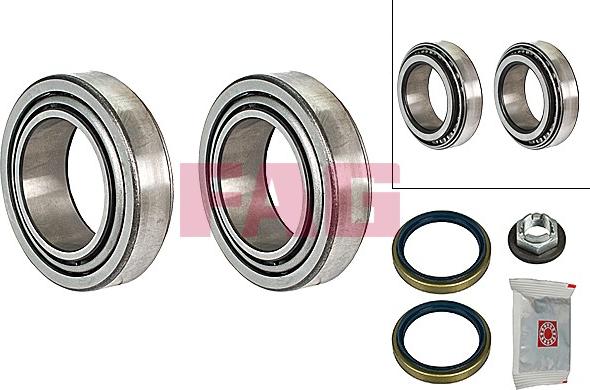 FAG 713 6780 10 - Bearing Kit, wheel hub onlydrive.pro