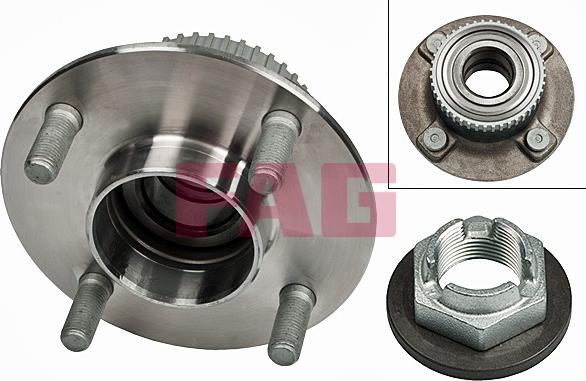 FAG 713 6783 50 - Bearing Kit, wheel hub onlydrive.pro