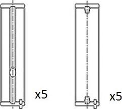 FAI AutoParts BM1034-STD - Kloķvārpstas gultnis onlydrive.pro