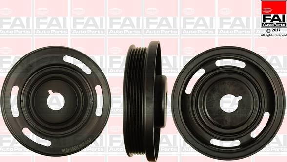 FAI AutoParts FVD1044 - Belt Pulley, crankshaft onlydrive.pro