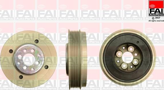 FAI AutoParts FVD1040 - Belt Pulley, crankshaft onlydrive.pro