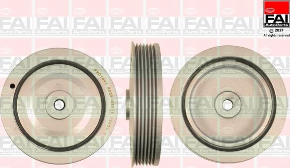 FAI AutoParts FVD1041 - Belt Pulley, crankshaft onlydrive.pro