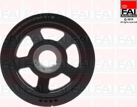 FAI AutoParts FVD1062 - Belt Pulley, crankshaft onlydrive.pro