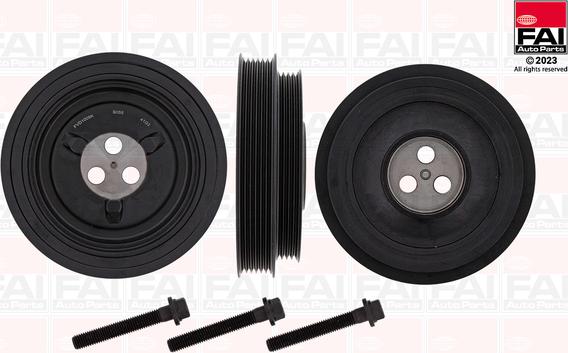 FAI AutoParts FVD1009K - Belt Pulley, crankshaft onlydrive.pro