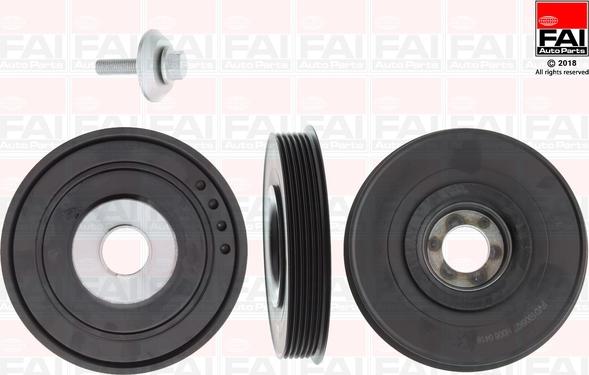 FAI AutoParts FVD1006K - Belt Pulley, crankshaft onlydrive.pro