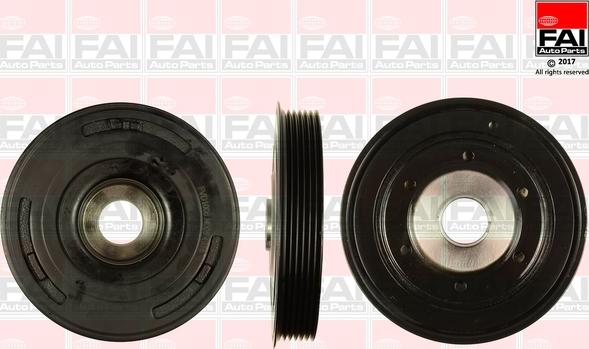 FAI AutoParts FVD1006 - Belt Pulley, crankshaft onlydrive.pro