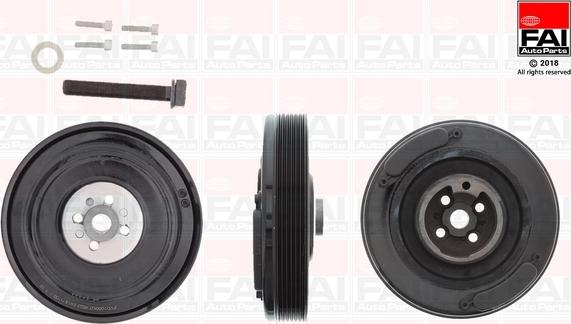 FAI AutoParts FVD1000K - Belt Pulley, crankshaft onlydrive.pro