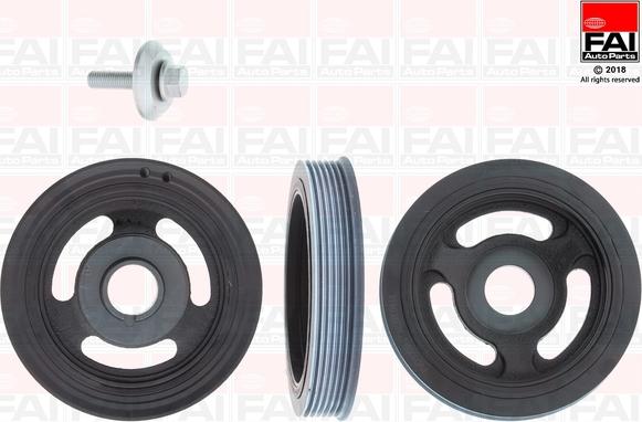 FAI AutoParts FVD1008K - Belt Pulley, crankshaft onlydrive.pro