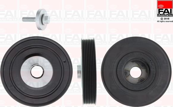 FAI AutoParts FVD1014K - Belt Pulley, crankshaft onlydrive.pro