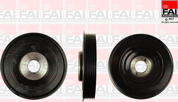 FAI AutoParts FVD1011 - Belt Pulley, crankshaft onlydrive.pro