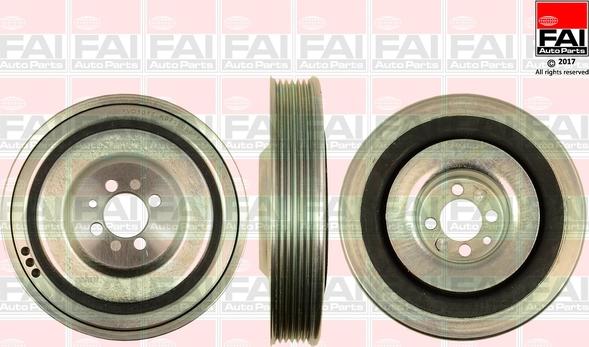 FAI AutoParts FVD1017 - Belt Pulley, crankshaft onlydrive.pro