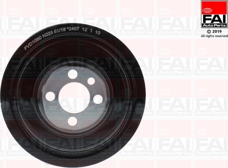 FAI AutoParts FVD1080 - Belt Pulley, crankshaft onlydrive.pro