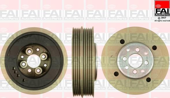 FAI AutoParts FVD1039 - Шкив коленчатого вала onlydrive.pro