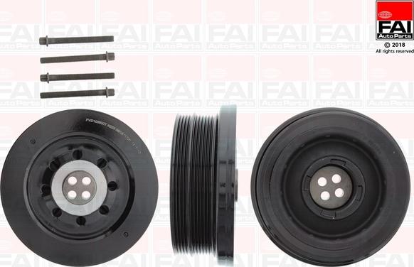 FAI AutoParts FVD1035K - Belt Pulley, crankshaft onlydrive.pro