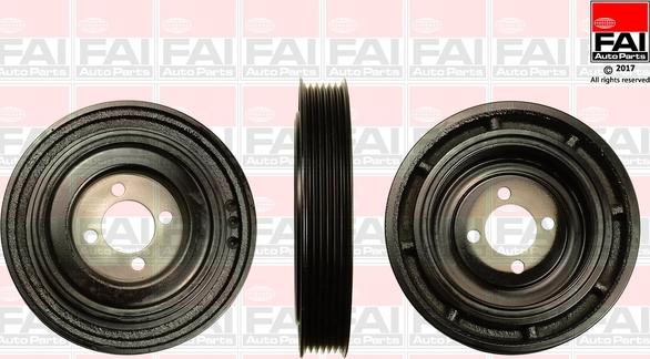 FAI AutoParts FVD1031 - Belt Pulley, crankshaft onlydrive.pro