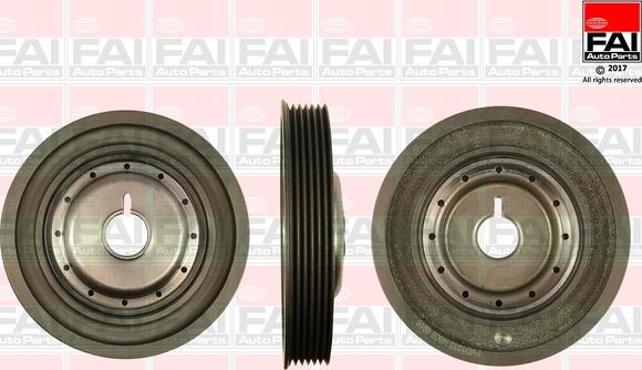 FAI AutoParts FVD1033 - Belt Pulley, crankshaft onlydrive.pro