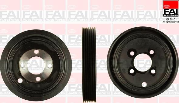 FAI AutoParts FVD1032 - Belt Pulley, crankshaft onlydrive.pro