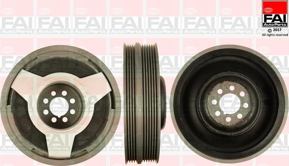 FAI AutoParts FVD1037 - Belt Pulley, crankshaft onlydrive.pro