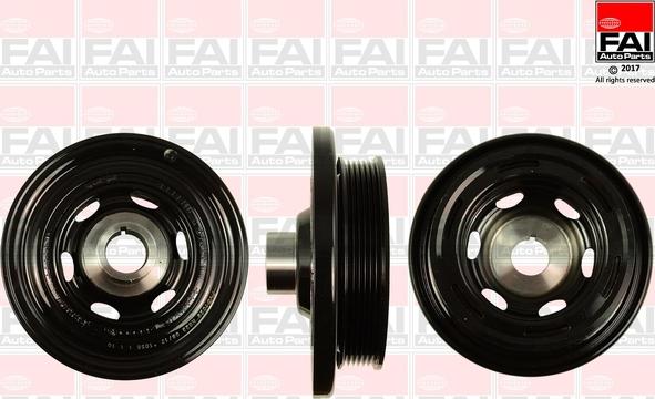 FAI AutoParts FVD1029 - Belt Pulley, crankshaft onlydrive.pro