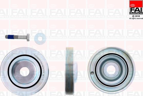 FAI AutoParts FVD1024K - Belt Pulley, crankshaft onlydrive.pro