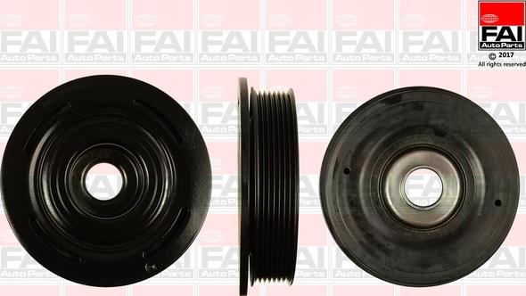 FAI AutoParts FVD1025 - Belt Pulley, crankshaft onlydrive.pro