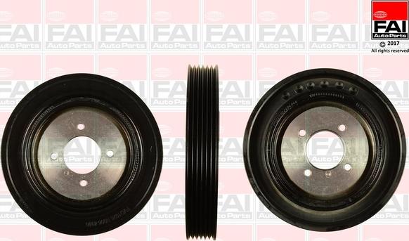 FAI AutoParts FVD1026 - Belt Pulley, crankshaft onlydrive.pro